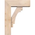 thumbnail image 3 of Ekena Millwork 7 1/2"W x 22"D x 30"H Merced Block Smooth Bracket w/ Offset Brace, Douglas Fir, 3 of 25
