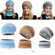 thumbnail image 2 of Conjunto De 2 Uds De Gorro Y Bufanda Calefactables, Gorro Tejido Con Tinte De Lazo Para Invierno Con Calor USB, Bufanda Para Hombres Y Mujeres, Para Esquiar Al Aire Libre, Ciclismo ANGGREK  Otros, 2 of 7