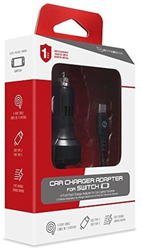 nintendo switch car charger