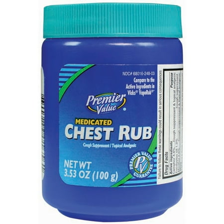 Premier Value Vapor Rub - 3.53oz