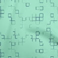 thumbnail image 1 of oneOone Cotton Poplin Light Mint Green Fabric Geometric Sewing Craft Projects Fabric Prints By Yard 56 Inch Wide, 1 of 6