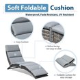 thumbnail image 5 of JOIVI Steel Removable Cushion and Portable Chaise Lounge Chair, 5 of 8