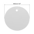 thumbnail image 3 of Unique Bargains 100pcs Waterproof Shipping Tags, PVC Metal Eyelet Durable Label Tear Resistant Blank Tag Grey, 3 of 6