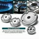 thumbnail image 4 of Cooker Hat Set Stove Lid Upgraded, Gas Hob Crown Cap, Gas Cap Fits Gas Stove Burners, 4 of 5