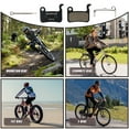 thumbnail image 4 of Bike Disc Brake Pads BUCKLOS BRP-02 2 Pair 4 Pair Bicycle Disk Brake Pads Steel metal back plate Resin Creamic Semi-Metallic for Zoom/Shimano Deore XT XTR LX SLX MTB/Road, 4 of 6