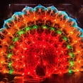 thumbnail image 5 of MesaSe LED Lantern Peacock Light Love Light Five-pointed Star Sun Light String Room Christmas Wedding Party Plug-in Decorative Lights, 5 of 5