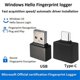 thumbnail image 5 of Mini USB Fingerprint Recognition Device for PC Laptop Windows 10 11 Hello Biometric Scanner Fingerprint Reader Module, 5 of 5