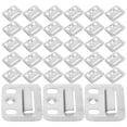 thumbnail image 3 of Kit de 100 soportes de pared entrelazados, colgadores de pared de acero inoxidable, 3 of 5