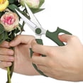 thumbnail image 5 of Garden Flower Scissors, Stainless Steel Floral Shears, Strong Pruner For Flowers, Branches--green, 5 of 5