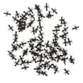 thumbnail image 2 of 100 Piece Fake s Model Figure Set Party Favors Black, 2 of 8