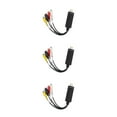 thumbnail image 3 of ZLight DVD VHS DVR Converter Video / Audio to Computer USB Adapter For Win10 8.8 * 2.8 * 1.8cm 3Set, 3 of 6