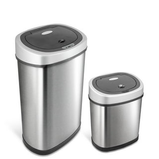 Touchless Motion Trash Can, 3.1 Gallon, Burgundy