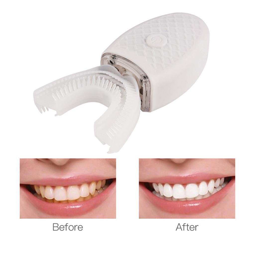 Brosse à Dents électrique Automatique En Forme De U - Technologie Ultrasonique 360° - Neuf Sous Emballage