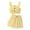 T3 Yellow, variant on Tfken Toddler Girls Outfits Sets Red Size 11-12 Years Flying Sleeve Off Shoulder Solid Color Halter Tops With Pants 2 Pieces Summer Fashion Cute Clothing Sets