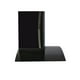 thumbnail image 3 of Campana extractora touch SUPRA para pared de acero inoxidable negro y cristal curvo Con control remoto, 3 of 6