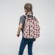 thumbnail image 5 of Disketp Leaves And Anemone Flowers In Red Grey Mochila Ligera e Impermeable, Mochila de Día Resistente para Viajes, Senderismo y Uso Diario para Hombre y Mujer, 5 of 7
