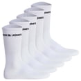 thumbnail image 1 of Jack & Jones Hombre Calcetines de Tenis Pack de 5  - JACBASIC LOGO TENNIS SOCK, Talla única Blanco 40-46, 1 of 3