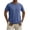 Blue, variant on Akmaiox Men's and Big Men's Workout Shirts Short Sleeve Lightweight Quick Dry Athletic Active Tops Breathable Wicking Crew Neck Pullover M-5XL