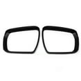 thumbnail image 5 of LLDI Aesthetic Matte Black Rain Eyebrow Trim for Isuzu DMax Model Years 2021, 5 of 7