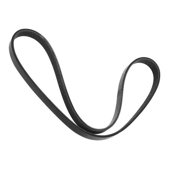 Unique Bargains Car Engine Multi V-Ribbed Serpentine Drive Belt No.252122GGA1 for Hyundai Santa Fe 2016-2020 Black