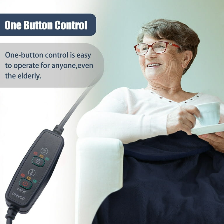 Electric Heated Throw Blanket Throw Cordless Heating Pad for Couch Fast Heating  Blanket for Full Body Warmth Machine Washable Portable USB Heated Blanket -  Walmart.com