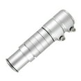 thumbnail image 4 of Plata Elevador de Vástago de Bicicleta Extensor de Manillar Vástago de Horquilla de Bicicleta para Bicicleta de Carretera Bicicleta de Montaña Adaptador Head Up de Aleación de Aluminio 13 cm Plat, 4 of 10