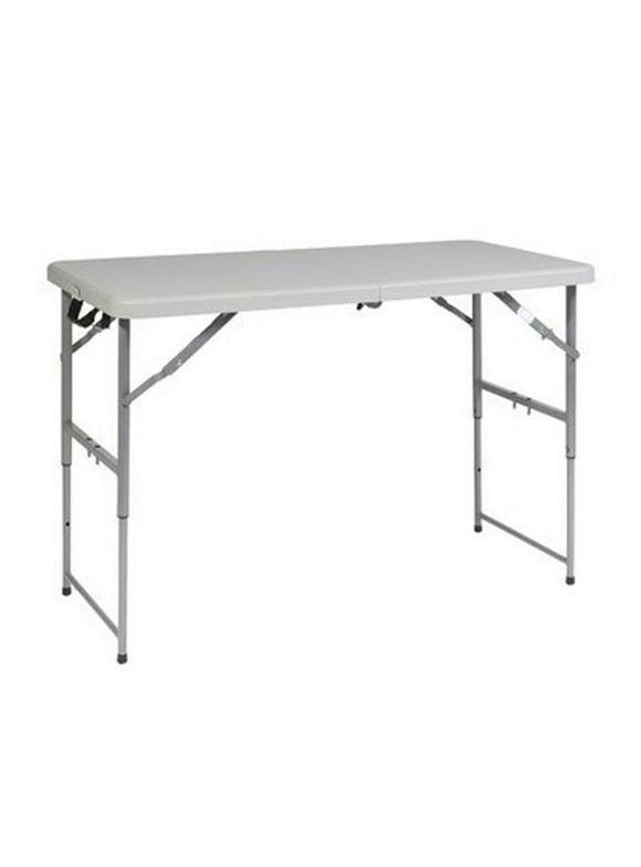 Avenue 6 Office Star BT04FA 4' Height Adjustable Fold in Half Resin Multi Purpose Table