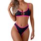 thumbnail image 2 of Traje de baño para mujer, moda de primavera para mujer, traje de baño dividido con cuello colgante, trajes de baño para mujer, conjuntos de bikini para mujer, trajes de baño bikini para mujer, 2 of 8