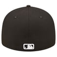 thumbnail image 4 of Men's New Era Black Pittsburgh Pirates Low Profile 59FIFTY Fitted Hat, 4 of 5