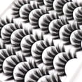 thumbnail image 4 of Pestañas postizas Veleasha Lashes 3D, visón sintético, aspecto natural, 4 of 6