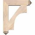 thumbnail image 2 of Ekena Millwork 4"W x 20"D x 28"H Olympic Arts & Crafts Rough Sawn Bracket, Douglas Fir, 2 of 4