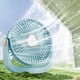thumbnail image 1 of Ventilador pequeño de escritorio alto, silencioso, recargable, para oficina, dormitorio de estudiantes, ventilador portátil, 1 of 3