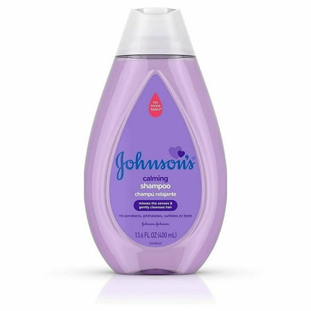 JOHNSON'S Calming Baby Shampoo with Soothing NaturalCalm Scent 13.6 oz (Pack of 2)