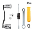 thumbnail image 3 of Metal Baitcasting Fishing Reel Handle FOR DAIWA FOR TATULA 80 FOR ALPHAS FOR ABU Fishing Reel Carbon Rocker Handle 8x5, 3 of 12