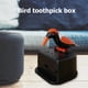 thumbnail image 2 of Organizador Bonita caja de palillos de dientes, soporte automático para palillos de dientes, decoración del hogar, adorno (naranja) Tmvgtek Libre de BPA, 2 of 3
