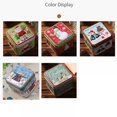 thumbnail image 5 of 5 Packs Christmas Gift Box Candy Tin Box Xmas Card Tin Box Metal Cookie Tin Box with Lid Assorted Card Holder Containers for Xmas Party Decor, 5 of 7