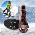 thumbnail image 5 of FANBX Clous de Préhension pour Glace, Chaussures de Marche, Jogging, Randonnée, Alpinisme, 5 of 5