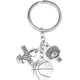 thumbnail image 1 of Llavero de baloncesto, colgante de metal deportivo para decoración, regalo ornamental Sincero Electrónica, 1 of 5