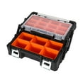 thumbnail image 2 of Organizador de herramientas multirejilla, caja de almacenamiento de Hardware portátil multiusos para uso doméstico, tornillos de electricista duradero, 2 of 8