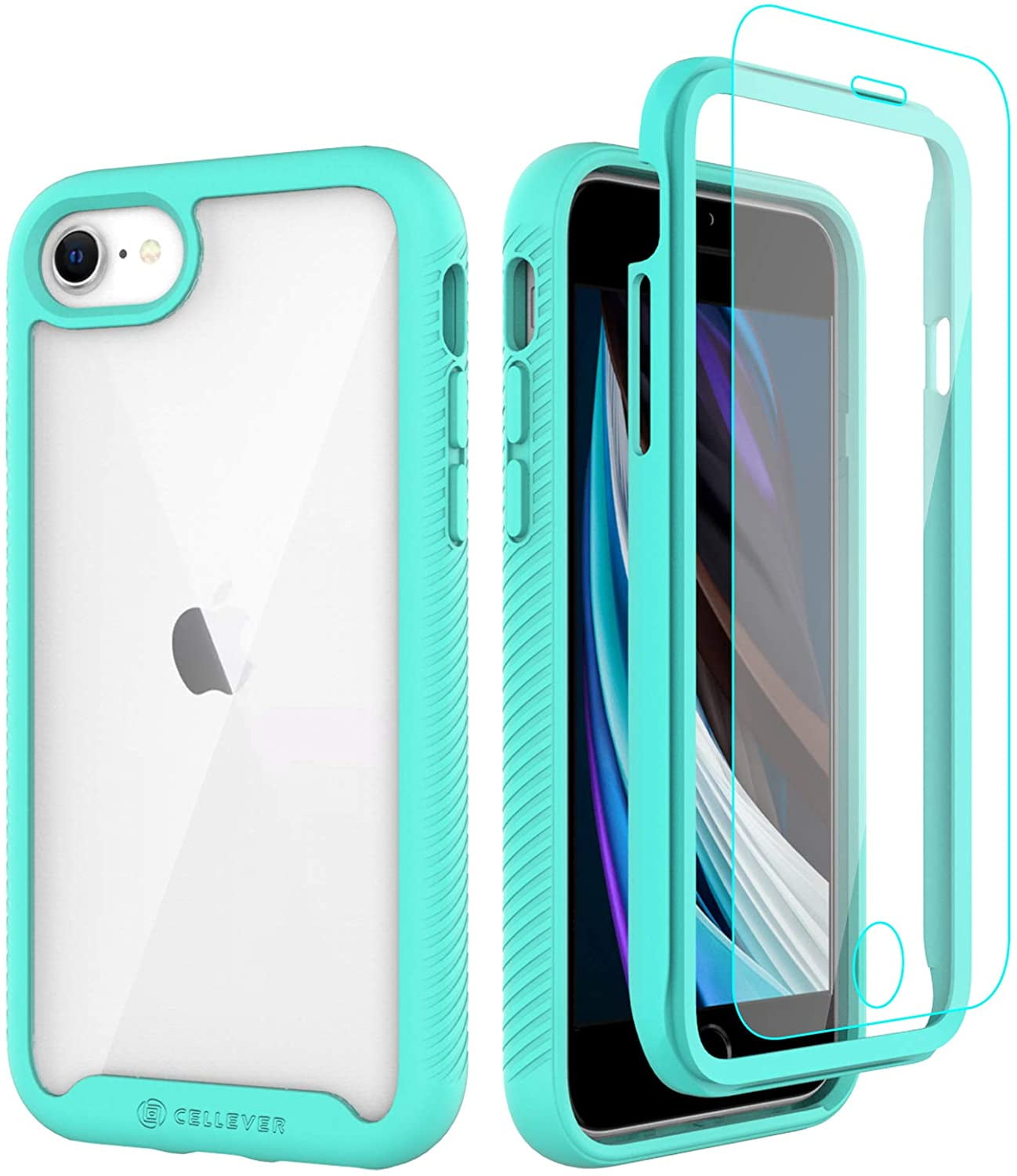 CellEver Compatible with iPhone SE 2020 Case/iPhone 7/iPhone 8 Case