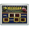 thumbnail image 6 of Team Sports America NCAA ScoreBoard Wall Clock with Thermometer, 6 of 7