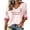 Pink #70, variant on DORKASM Women's Breast Cancer Shirts V Neck Gifts Shirt 3/4 Sleeve Breast Cancer Awareness Fashion Hope Love Wings Shirts Cancer Survivor Trendy Tshirt Black L