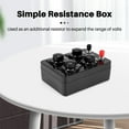 thumbnail image 5 of 0-9999 Ohm Simple Resistance Box Variable Decade Resistor Teaching Instrument, 5 of 7