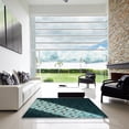 thumbnail image 7 of Ahgly Company Machine Washable Indoor Rectangle Transitional Deep Teal Green Area Rugs, 2' x 4', 7 of 7