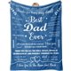 thumbnail image 1 of LHSHID Dad Birthday Gifts Father's Day Dad Gifts Dad Gifts from Daughter Best Dad Gifts Ideas Gifts for Dad Who Wants Nothing Blanket Gifts for Fathers' Day Thanksgiving Day Christmas 30"x40", 1 of 7