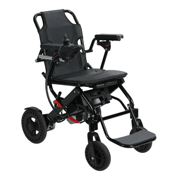 Trendix Electric Wheelchairs for Adults with Large Footrest Foldable, Weighing just 48lbs, 12-Mile Range 500W Motor Lightweight Motorized Wheelchair, Portable Elderly Wheelchair