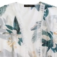 thumbnail image 5 of FANCYINN Womens Long Floral Chiffon Kimono Sheer Cover Up Boho Bohemian Beach Wears Bikini Cover Ups S, 5 of 6
