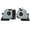 CPU GPU, variant on for ROG Zephyrus G15 GA502IU GA502 CPU GPU Cooling Fan 5V 0.5A 4-pin Portable Laptop Cooler Radiator