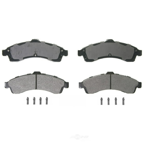 Disc Brake Pad Set Fits select: 2002-2005 CHEVROLET TRAILBLAZER, 2002-2005 GMC ENVOY