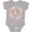 AC-Heather Grey, variant on Inktastic Llama Rose Flower Wreath Girls Baby Bodysuit